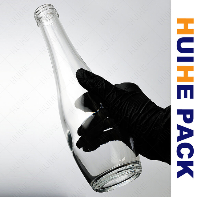 Bouteille de boisson gazeuse en verre de 330 ml avec bouchon à vis