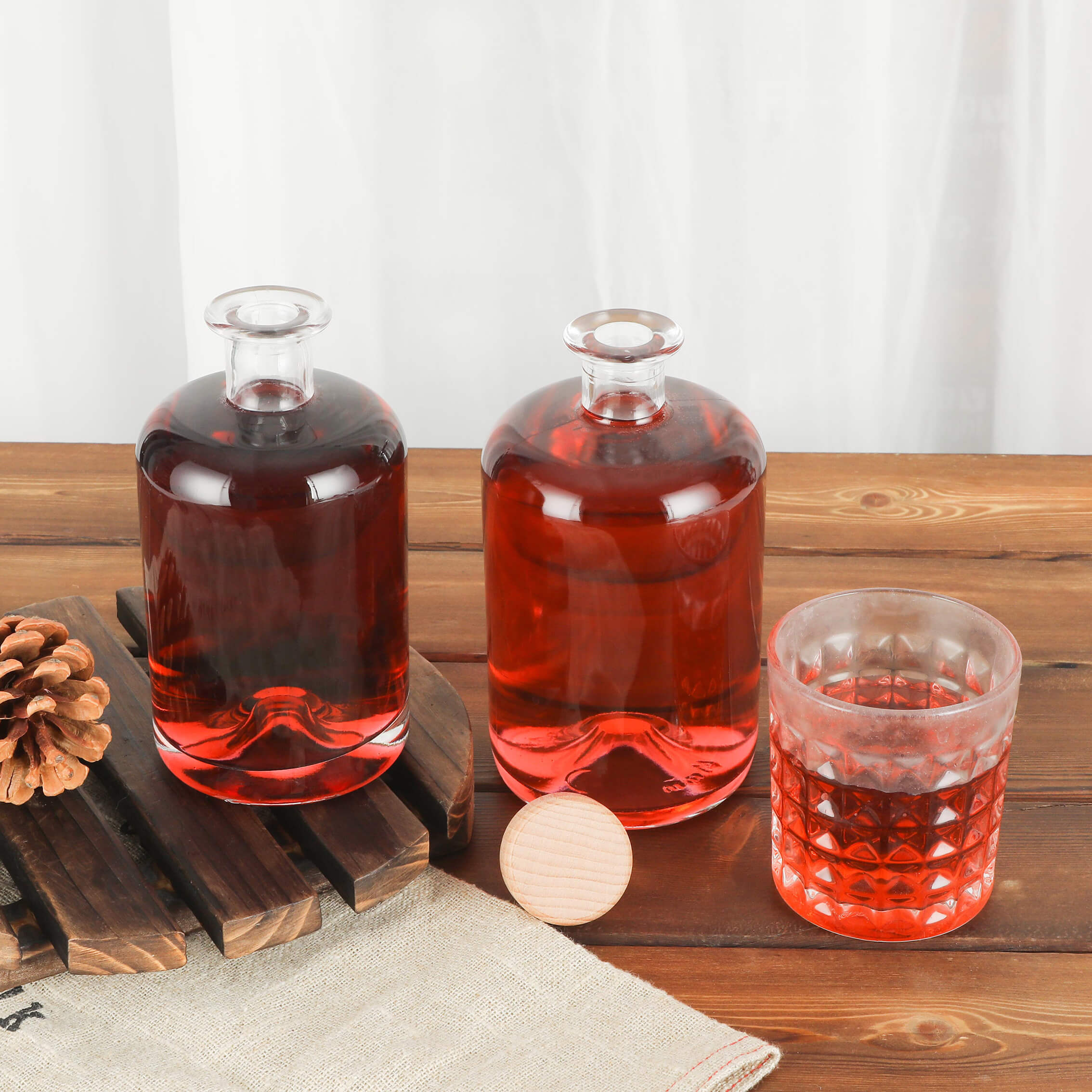 bouteille d'alcool herboriste