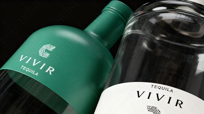 Guide des bouteilles d'alcool de 750 ml - Bouteille d'alcool de 750 ml avec finition de rev&ecirc;tement