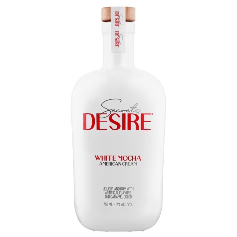 Bouteille de cr&egrave;me am&eacute;ricaine Secret Desire White Moka de 750 ml