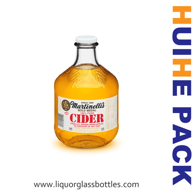 Bouteille de cidre unique