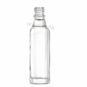 Mini bouteille d'alcool au design moderne de 50 ml avec bouchon à vis en vrac