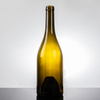 Bouteille de vin de Bourgogne en verre vert fonc&eacute; de 750 ml, en vrac