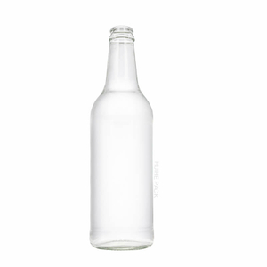 Bouteille de boisson en verre avec finition couronne de 750ML, pour jus de Soda Kombucha