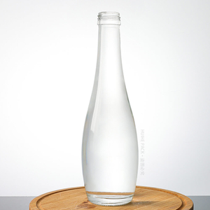 Bouteille de boisson gazeuse en verre de 330 ml avec bouchon à vis