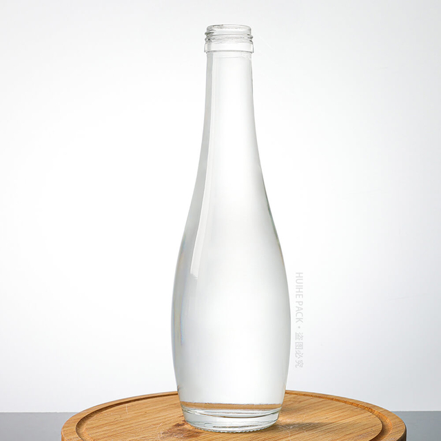 Bouteille de boisson gazeuse en verre de 330 ml avec bouchon à vis