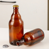 330ml 500ml bouteille en verre de bière en forme d\'ours brun vide
