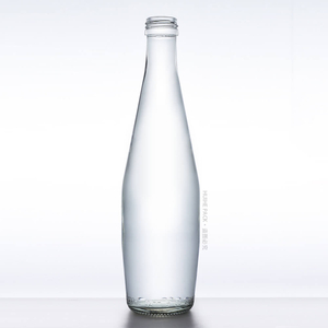 Bouteille d'eau en verre de 330 ml avec couvercle anti-fuite r&eacute;utilisable