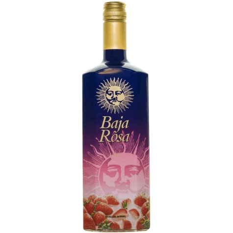 Bouteille de cr&egrave;me &agrave; la fraise Baja Rosa de 750 ml