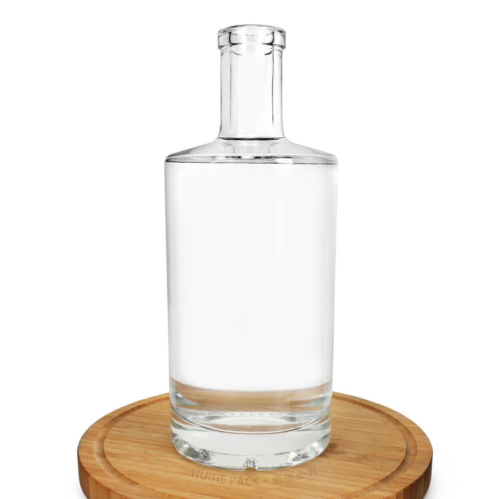 Verre de bouteille d'alcool