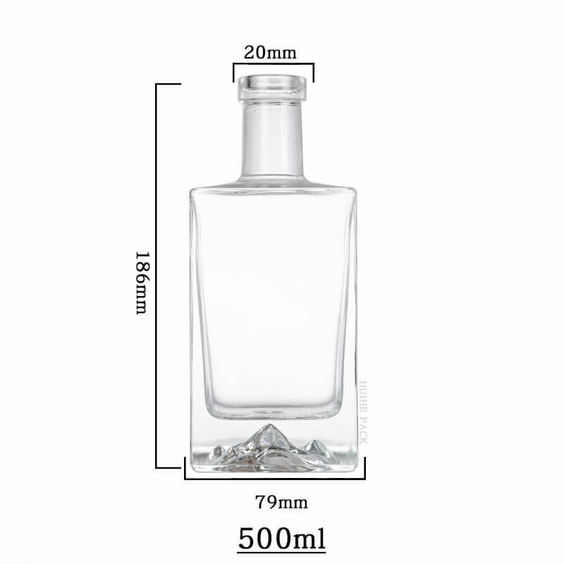 Snow Mountain Base liquor bottle-capacity Snow Mountain Base Liquor-Bottle-Capacité