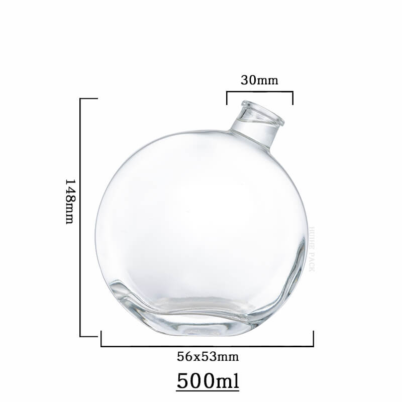 Spherical Liquor Bottle-capacity Capacité de bouteille sphérique à l'alcool