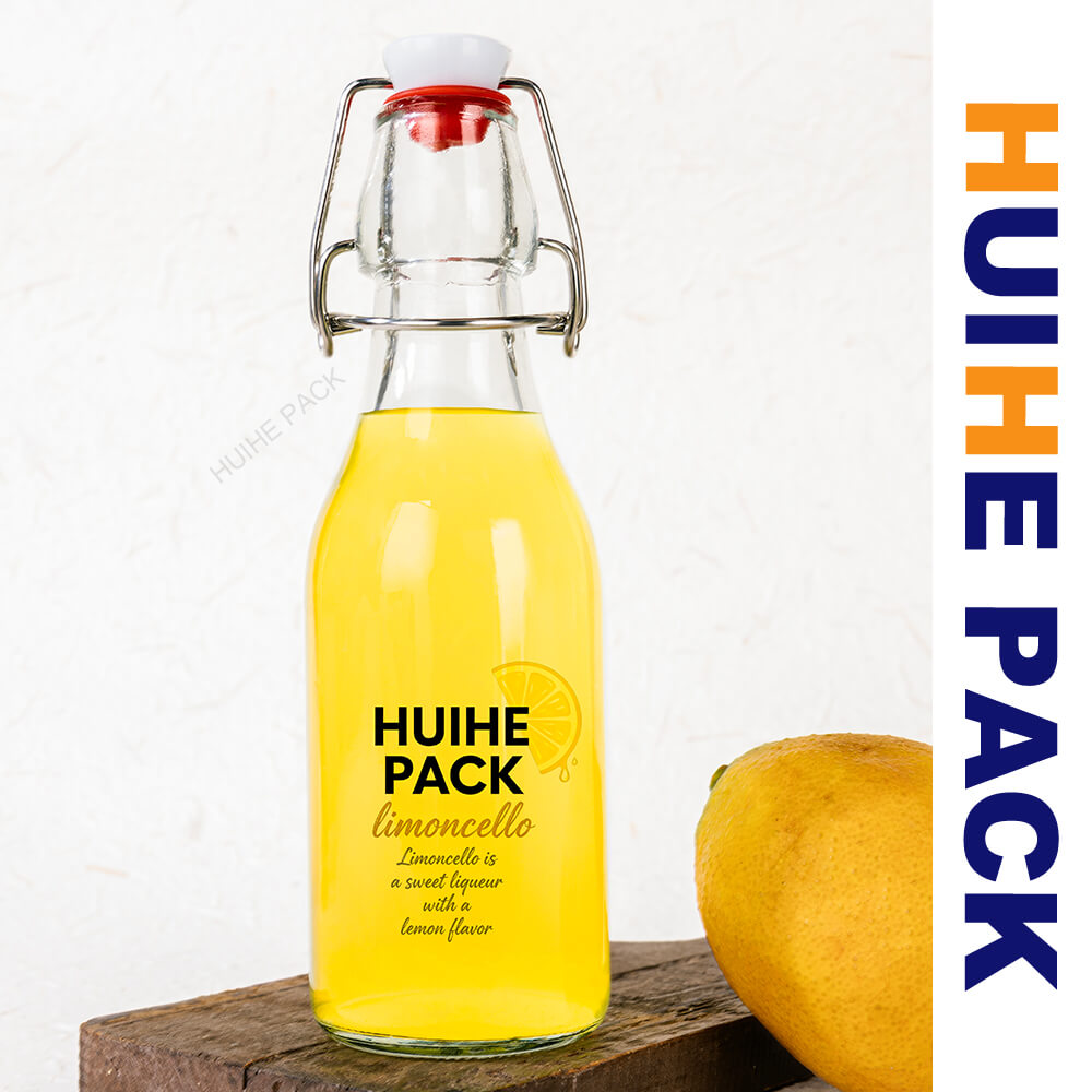 Bouteilles limoncello &agrave; haut