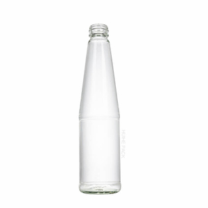 Bouteille d'eau potable en verre de 630 ml en vrac avec bouchon à vis