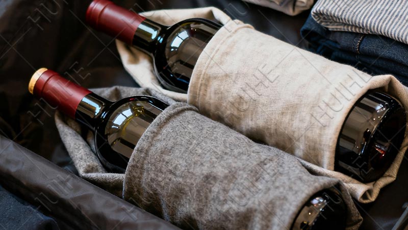 Comment emballer des bouteilles en verre dans un bagage - emballer des bouteilles en verre dans un bagage 2
