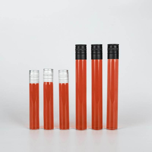 Flacons en verre de tube d'&eacute;chantillon de vin de 50 ml 100 ml avec couvercle en vrac