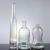 Bouteille d'alcool en verre &agrave; rev&ecirc;tement holographique pour whisky, rhum, tequila, brandy, vodka