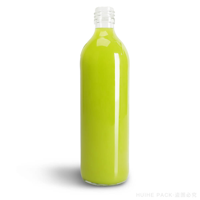 Bouteille en verre de thé de Kombucha de la finition 300ml 500ml de vis