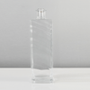 700 ml bouteille de spiritueux en verre rectangulaire avec bouchon de liège