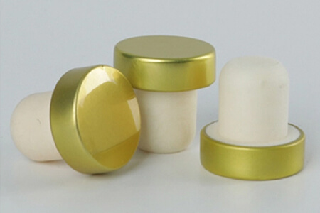 Bouchons supérieurs en aluminium