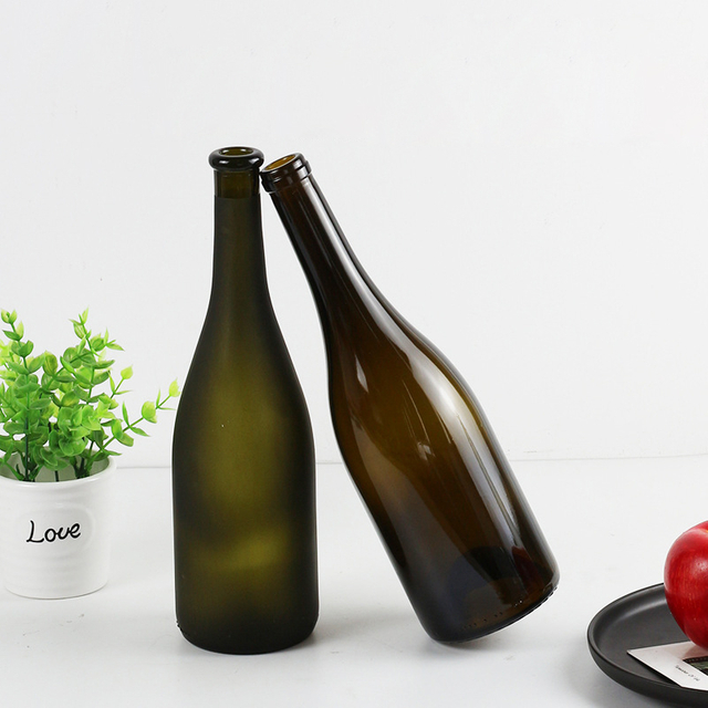 Bouteille en verre de Champagne de vin mousseux de 750ml 1500ml en vrac