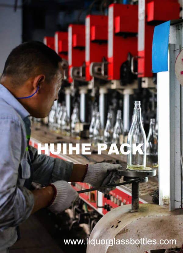 production de bouteilles de cidre