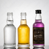 Bouteilles d’alcool miniatures claires du Tennessee pour le whisky, le rhum, la tequila