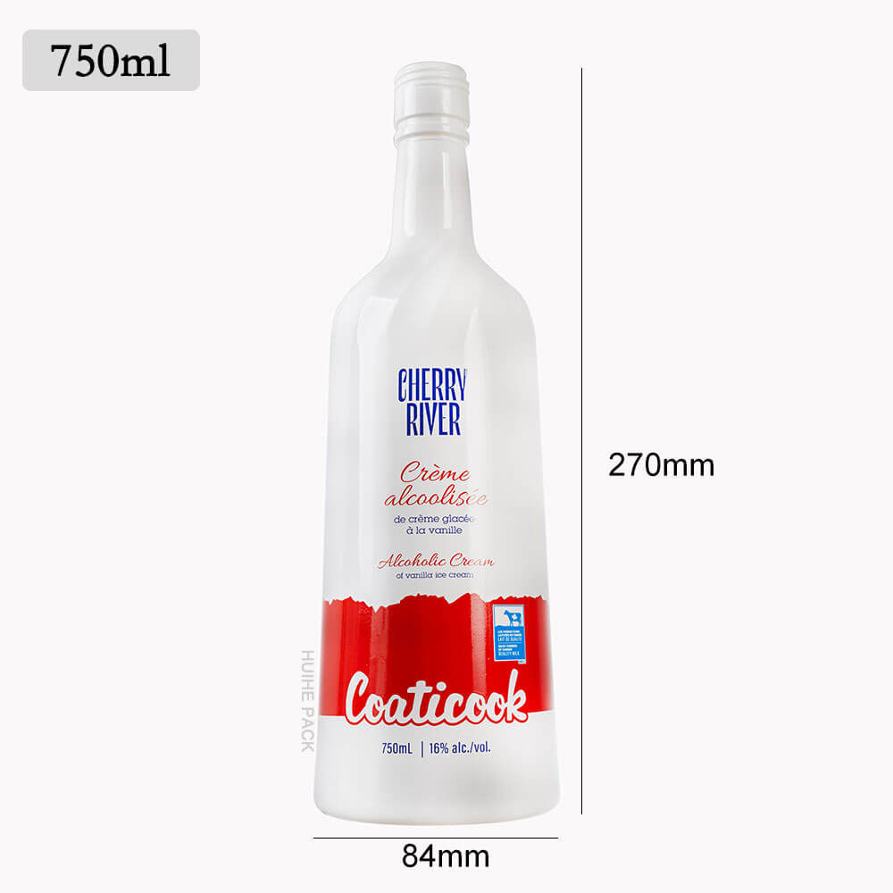 bouteille de liqueur de vanille en verre opale (1)