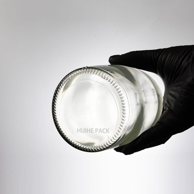 Bouteille d'eau en verre transparent silex de 780 ml personnalis&eacute;e