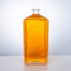Bouteille d'alcool en verre rectangulaire de 1500 ml de 1500 ml