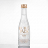 Mini bouteilles de tequila rondes en verre silex transparent de 50 ml