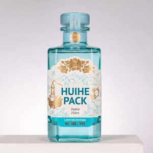 Prime rectangulaire mine mine de liqueur de liqueur de verre 250 ml