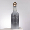 Bouteille d'alcool en verre bulbeux arrondi