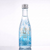 Mini bouteilles de tequila rondes en verre silex transparent de 50 ml