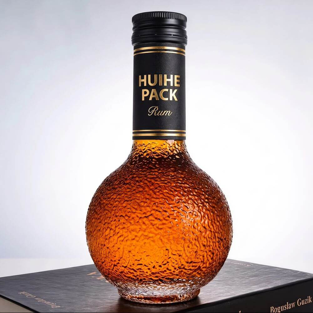 Pebble unique - comme motif de bouteille d'alcool &agrave; flacon de 400 ml