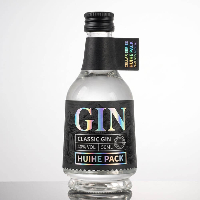 Petites bouteilles d'alcool en verre d&eacute;poli transparent de 50 ml avec bouchon &agrave; vis