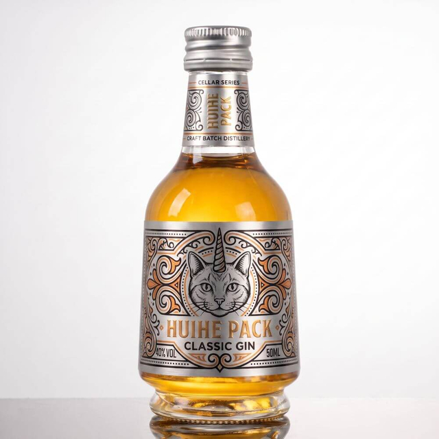 Petites bouteilles d'alcool en verre d&eacute;poli transparent de 50 ml avec bouchon &agrave; vis