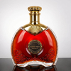 Bouteille d'alcool ovale plate avec motif en forme de cha&icirc;ne autour