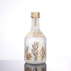 Petites bouteilles d'alcool en verre de silex transparent &agrave; col solitaire de 50 ml, en vrac